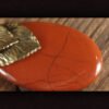 pendentif jaspe rouge