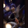 collier aragonite pierre de lune